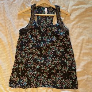 Floral tank top